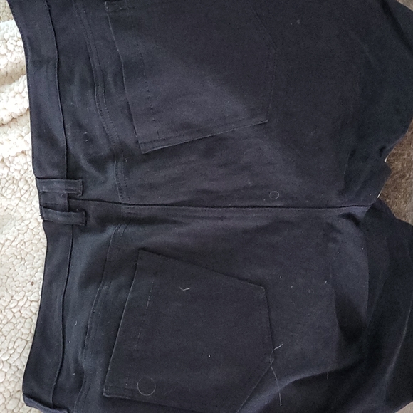 NWOT TRIPP NYC Black Vegan Leather Trim Lace Up Plus Size Pants 18 - Picture 4 of 4